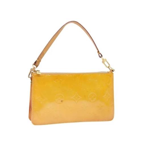 Pre-owned Leather louis-vuitton-bags Louis Vuitton Vintage , Beige , D...