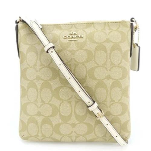 Pre-owned Plastic shoulder-bags Coach Pre-owned , Beige , Dames