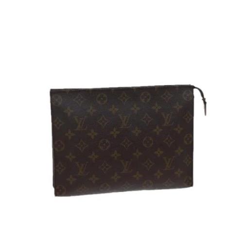 Pre-owned Canvas louis-vuitton-bags Louis Vuitton Vintage , Brown , Da...