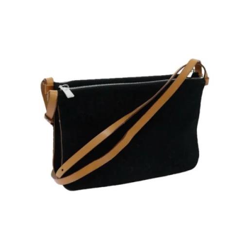 Pre-owned Canvas celine-bags Celine Vintage , Black , Dames