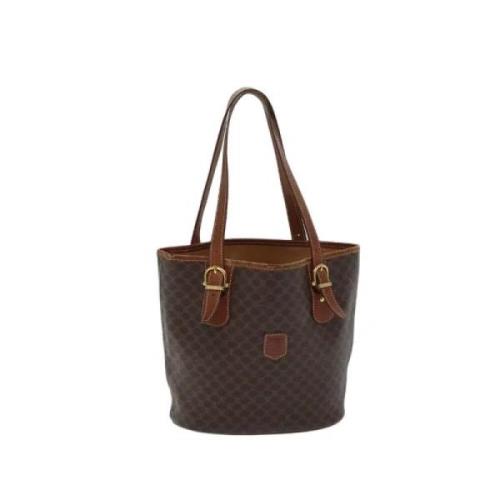 Pre-owned Leather celine-bags Celine Vintage , Brown , Dames