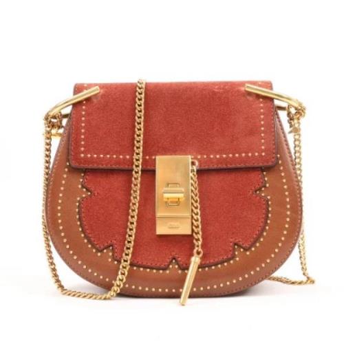 Pre-owned Leather shoulder-bags Chloé Pre-owned , Brown , Dames