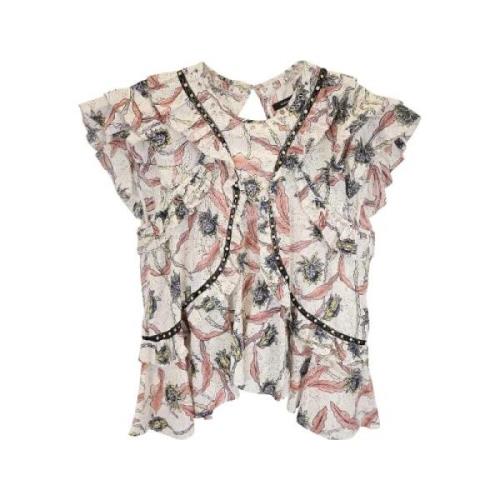 Pre-owned Cotton tops Isabel Marant Pre-owned , Multicolor , Dames