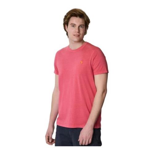 Stijlvolle T-shirt en Polo U.s. Polo Assn. , Pink , Heren