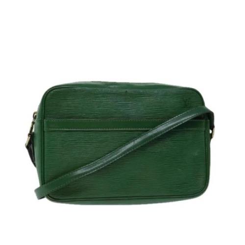 Pre-owned Leather louis-vuitton-bags Louis Vuitton Vintage , Green , D...