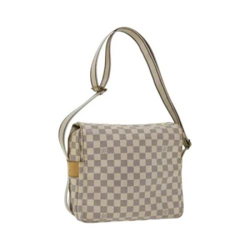 Pre-owned Canvas louis-vuitton-bags Louis Vuitton Vintage , Beige , Da...