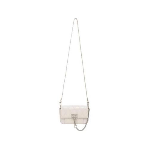 Pre-owned Leather shoulder-bags Givenchy Pre-owned , White , Dames