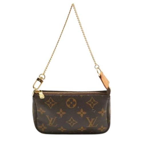 Pre-owned Canvas louis-vuitton-bags Louis Vuitton Vintage , Brown , Da...