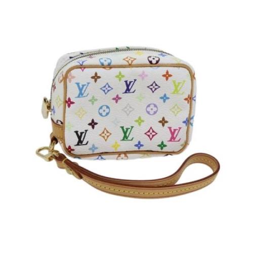 Pre-owned Canvas louis-vuitton-bags Louis Vuitton Vintage , White , Da...