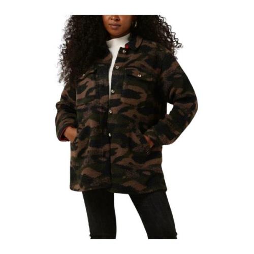 Camo Jacket Vera Groen MOS Mosh , Multicolor , Dames