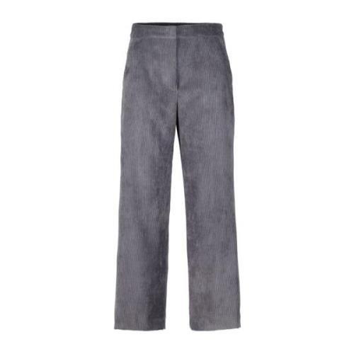 Corduroy Palina Broek Raffaello Rossi , Gray , Dames