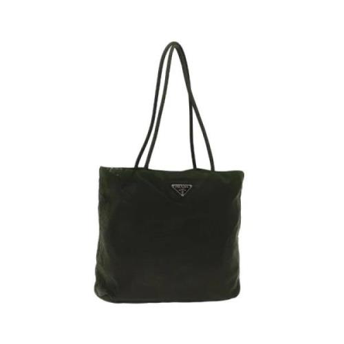 Pre-owned Nylon prada-bags Prada Vintage , Green , Dames