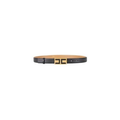 Logo Riem Elisabetta Franchi , Black , Dames