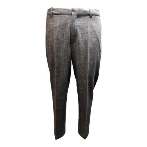 Glencheck Flanel Jersey Broek Circolo 1901 , Gray , Heren