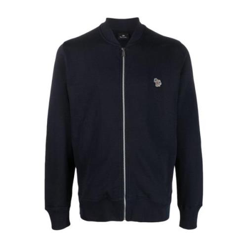 Blauwe Katoenen Trui met Grote Pony PS By Paul Smith , Blue , Heren