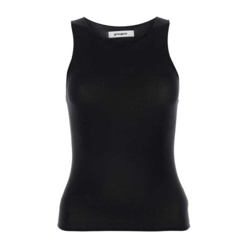 Zwarte Nylon Tanktop Gimaguas , Black , Dames