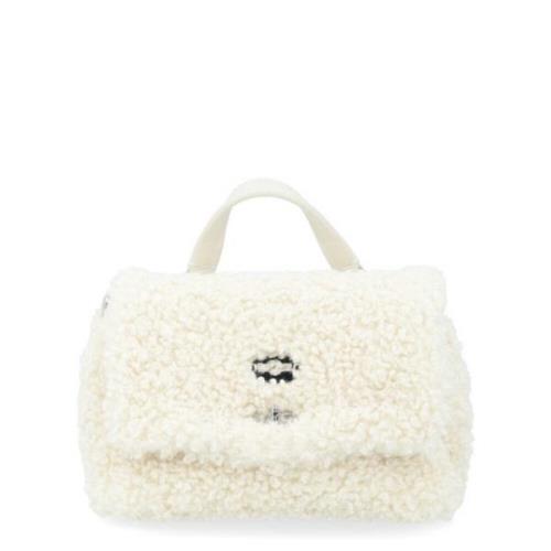 Witte Faux Fur Postina Dolly Baby Zanellato , White , Dames