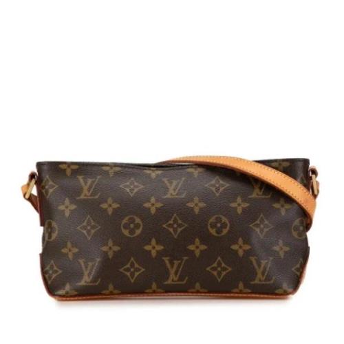 Pre-owned Canvas crossbody-bags Louis Vuitton Vintage , Brown , Dames