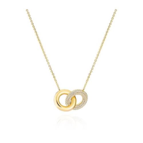 Carrara Due Piccolo Ketting Sif Jakobs Jewellery , Yellow , Dames