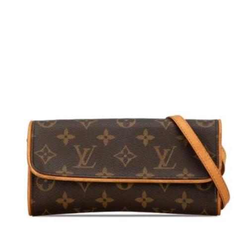 Pre-owned Canvas crossbody-bags Louis Vuitton Vintage , Brown , Dames