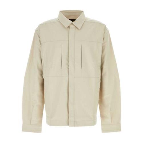 Stretch Oxford Shirt in Zand Entire Studios , Beige , Heren