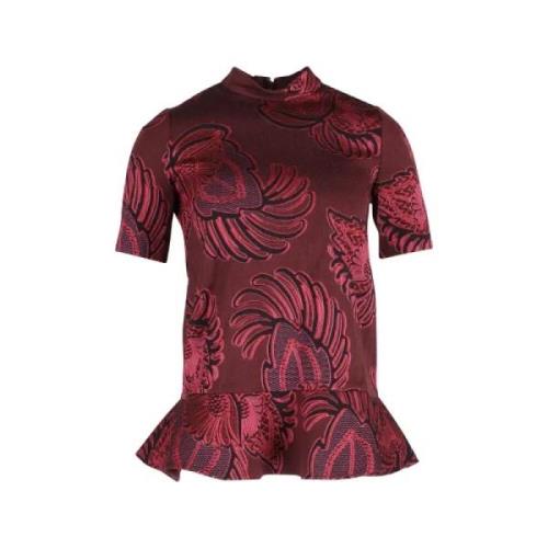 Pre-owned Cotton tops Stella McCartney Pre-owned , Red , Dames