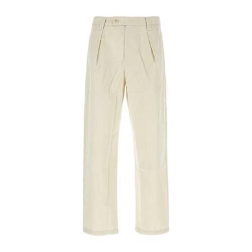 Zand Katoenen Broek A.p.c. , Beige , Heren