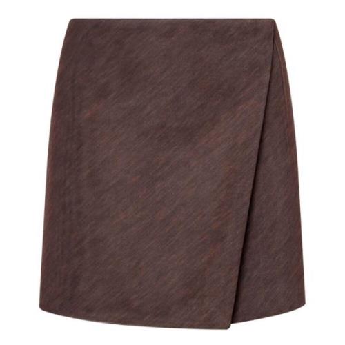 Fantasia Bruine Rok Philosophy di Lorenzo Serafini , Brown , Dames