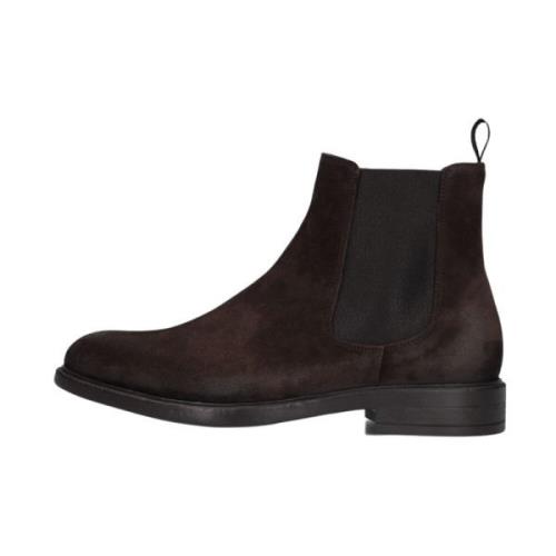 Klassieke Chelsea Boots voor Heren Giorgio , Brown , Heren