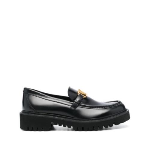 Schoenen Moccasins Zwart Aw23 Valentino Garavani , Black , Dames