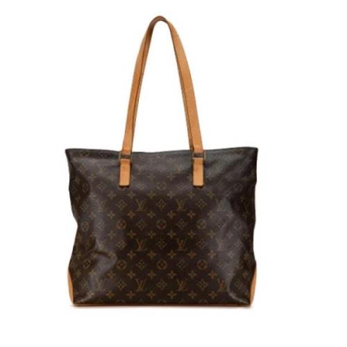 Pre-owned Canvas louis-vuitton-bags Louis Vuitton Vintage , Brown , Da...