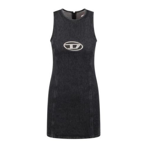 Korte Jurk met Uitsparingen Diesel , Gray , Dames