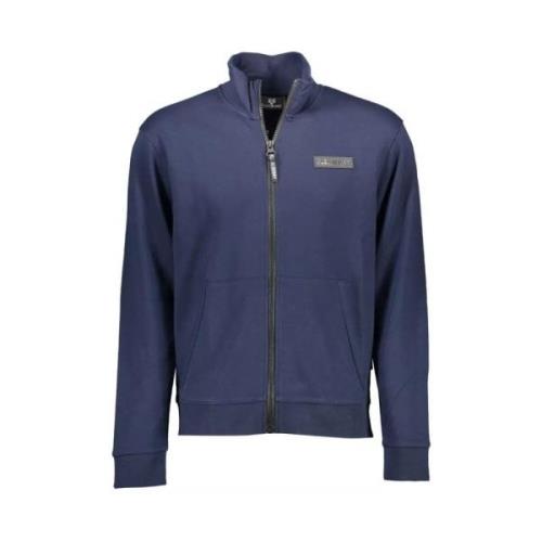 Blauw Sport Sweatshirt met Lange Mouwen Plein Sport , Blue , Heren