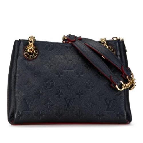 Pre-owned Leather louis-vuitton-bags Louis Vuitton Vintage , Blue , Da...