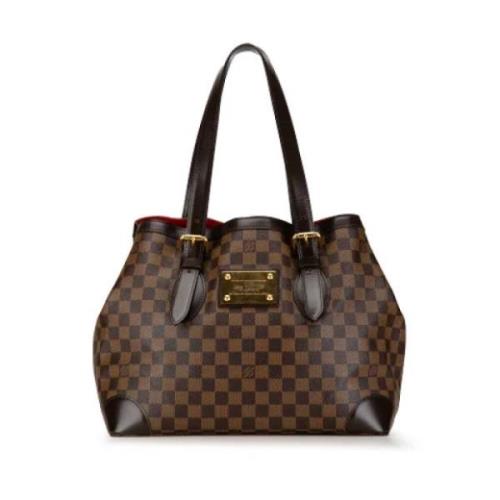 Pre-owned Canvas louis-vuitton-bags Louis Vuitton Vintage , Brown , Da...