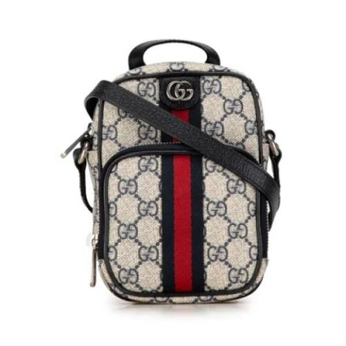 Pre-owned Fabric gucci-bags Gucci Vintage , Beige , Dames