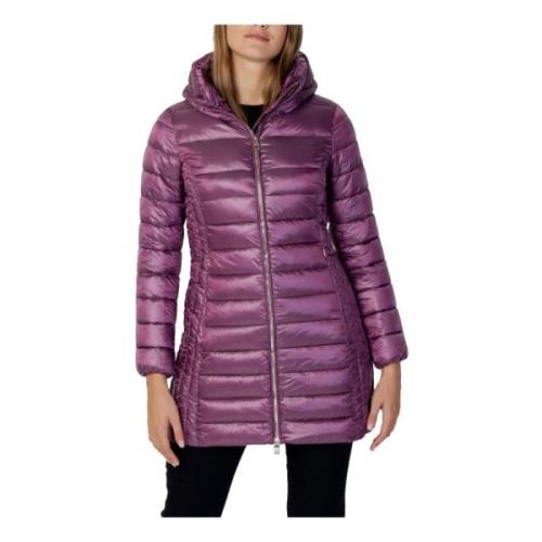 Paarse Hoodie met Rits voor Vrouwen Gaudi , Purple , Dames