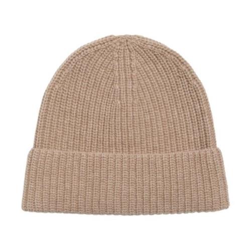 Gebreide Beanie in Beige Melange IVY OAK , Beige , Dames