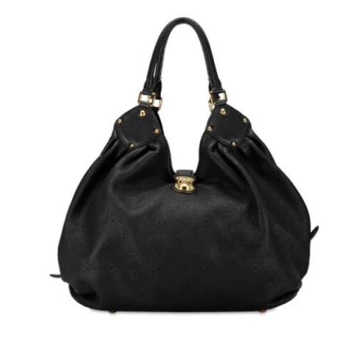 Pre-owned Leather louis-vuitton-bags Louis Vuitton Vintage , Black , D...