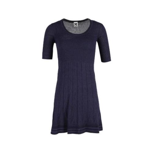 Pre-owned Wool dresses Missoni Pre-owned , Blue , Dames