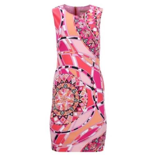 Pre-owned Cotton dresses Emilio Pucci Pre-owned , Multicolor , Dames