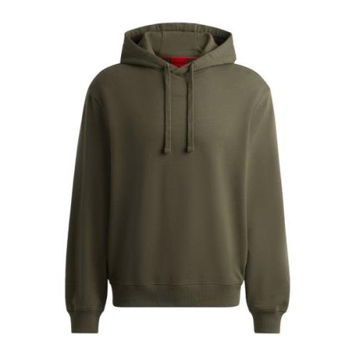 Relaxed Fit Hoodie Hugo Boss , Green , Heren