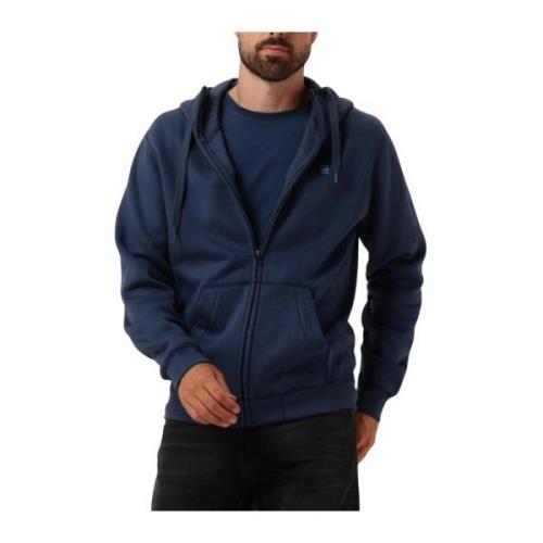 Heren Premium Core Zip Sweater G-star , Blue , Heren