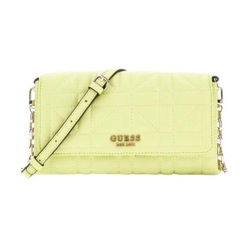 Mini Crossbody Tas Assia Guess , Green , Dames