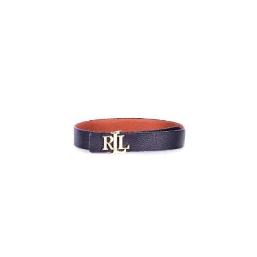 Logo gesp damesriem accessoires Ralph Lauren , Brown , Dames