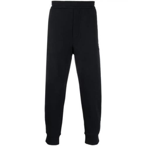 Katoenen track pants met zakken Emporio Armani , Blue , Heren