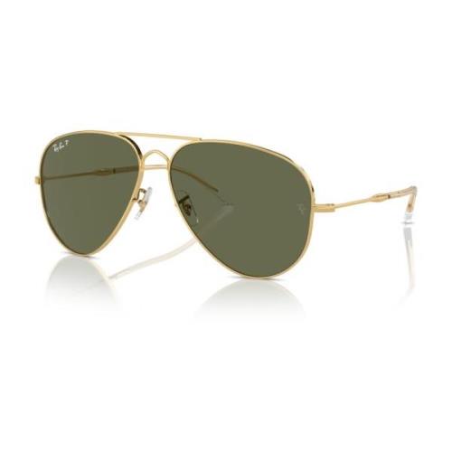 Vintage Aviator Gepolariseerde Zonnebril Ray-Ban , Yellow , Unisex