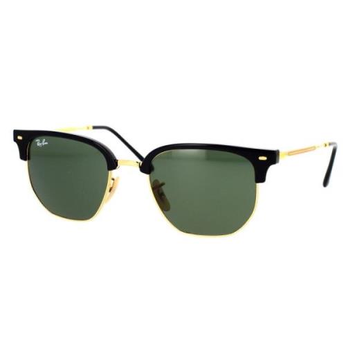 Nieuwe Clubmaster Zonnebril Groen G-15 Ray-Ban , Black , Unisex