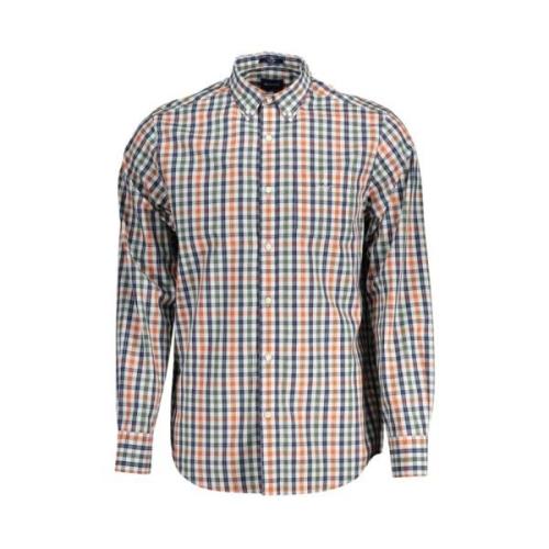 Elegante groene Button-Down shirt voor mannen Gant , Multicolor , Here...