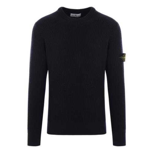 Blauwe Sweaters voor Mannen Stone Island , Blue , Heren